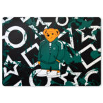Street Teddy Graffiti Laptop Skin – Premium Vinyl Wrap