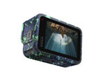 GoPro Aqua Vortex Skin | Blue & Green Abstract Camo Vinyl Decal for GoPro Camera - Image 3