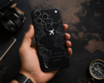 Travel World Map iPhone 17 Series Skin Wrap | Premium Vinyl Decal - Image 2