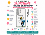 Be Your Own Sunshine Phone Skin Wrap - Image 2