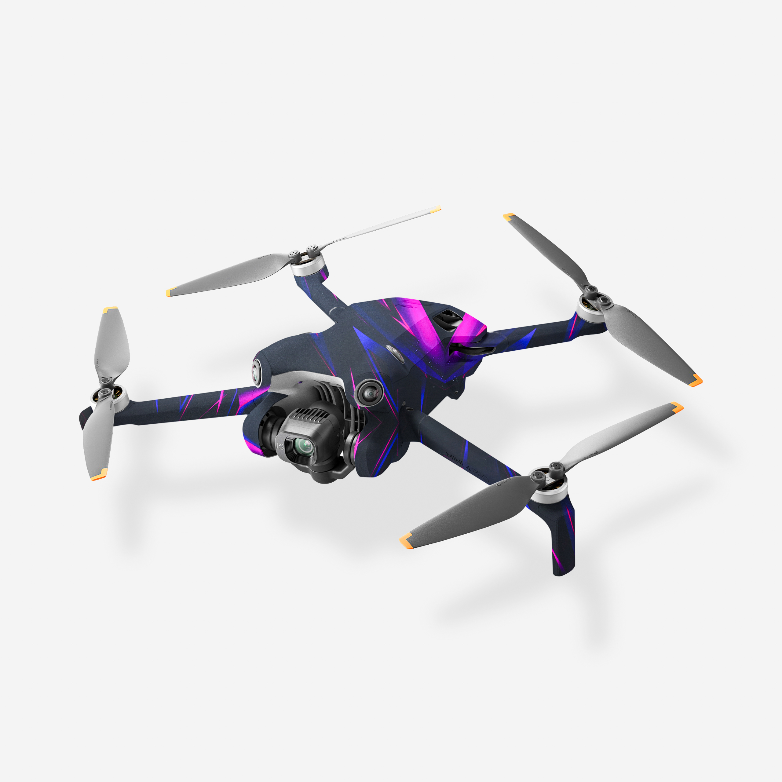 28 Neo Pulse Streak DJI Mini 4 Pro Skins & Wraps - Image 1