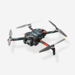 DJI Mini 4 Pro Geometric Shadow Skin Wrap – Premium 3M Vinyl Protective Drone Decal