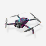 DJI Mini 4 Pro Neon Pulse Skin Wrap – Premium 3M Vinyl Protective Drone Decal