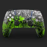 Toxic Skull Graffiti PS5 Controller Skin