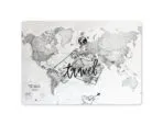 Travel World Map MacBook Skin | Vintage Map Vinyl Wrap