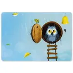 Cute Owl MacBook Skin | Cartoon Owl Vinyl Wrap for MacBook