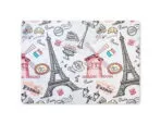 Paris Travel MacBook Skin | Eiffel Tower & French Café Vinyl Wrap