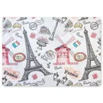 Paris Travel MacBook Skin | Eiffel Tower & French Café Vinyl Wrap