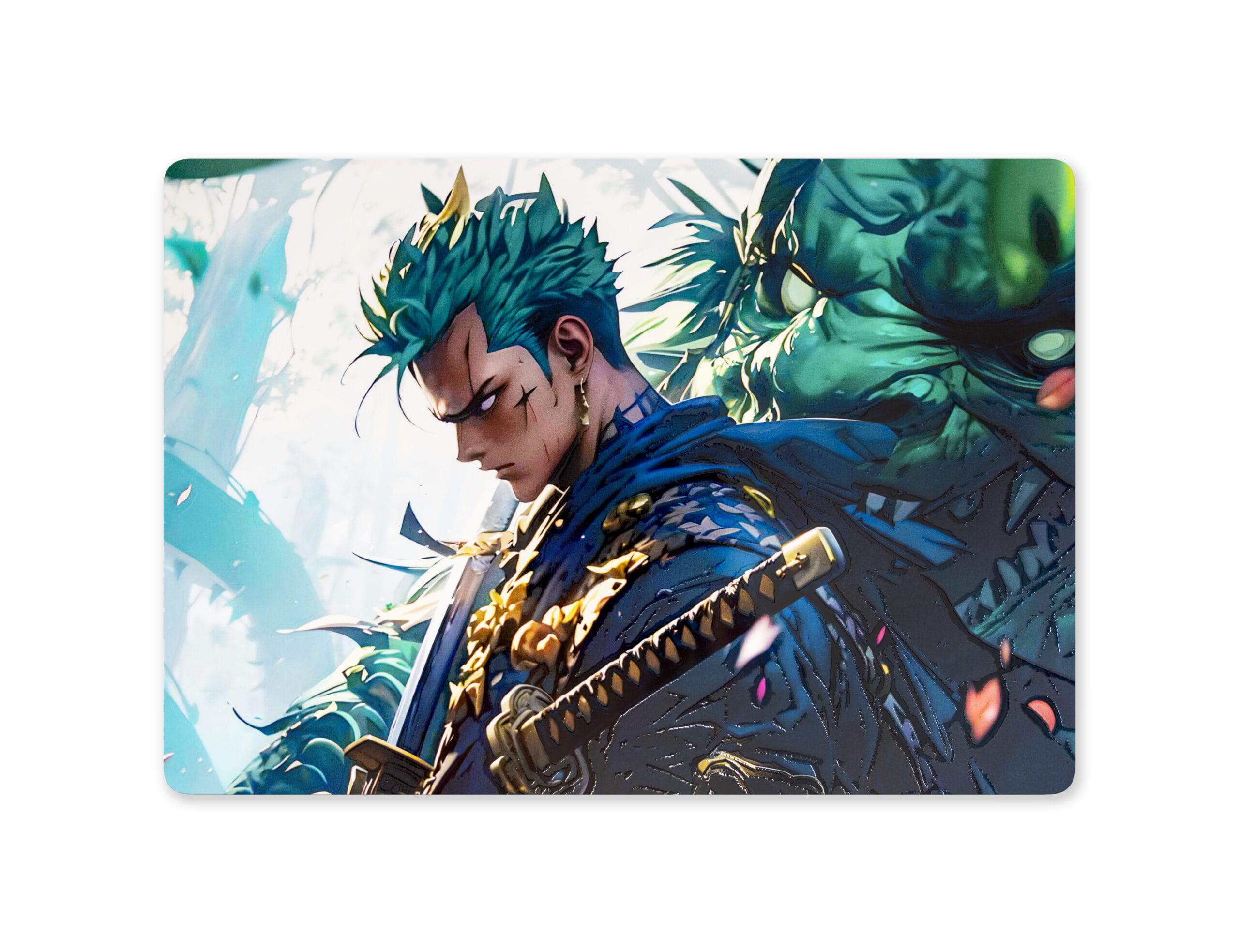 vfv Anime Swordsman Warrior MacBook Skin | Fantasy Art Vinyl Wrap - Image 1