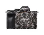 Camera Skin – Black & White Digital Dot Matrix Camo