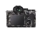 Camera Skin – Black & White Digital Dot Matrix Camo - Image 2