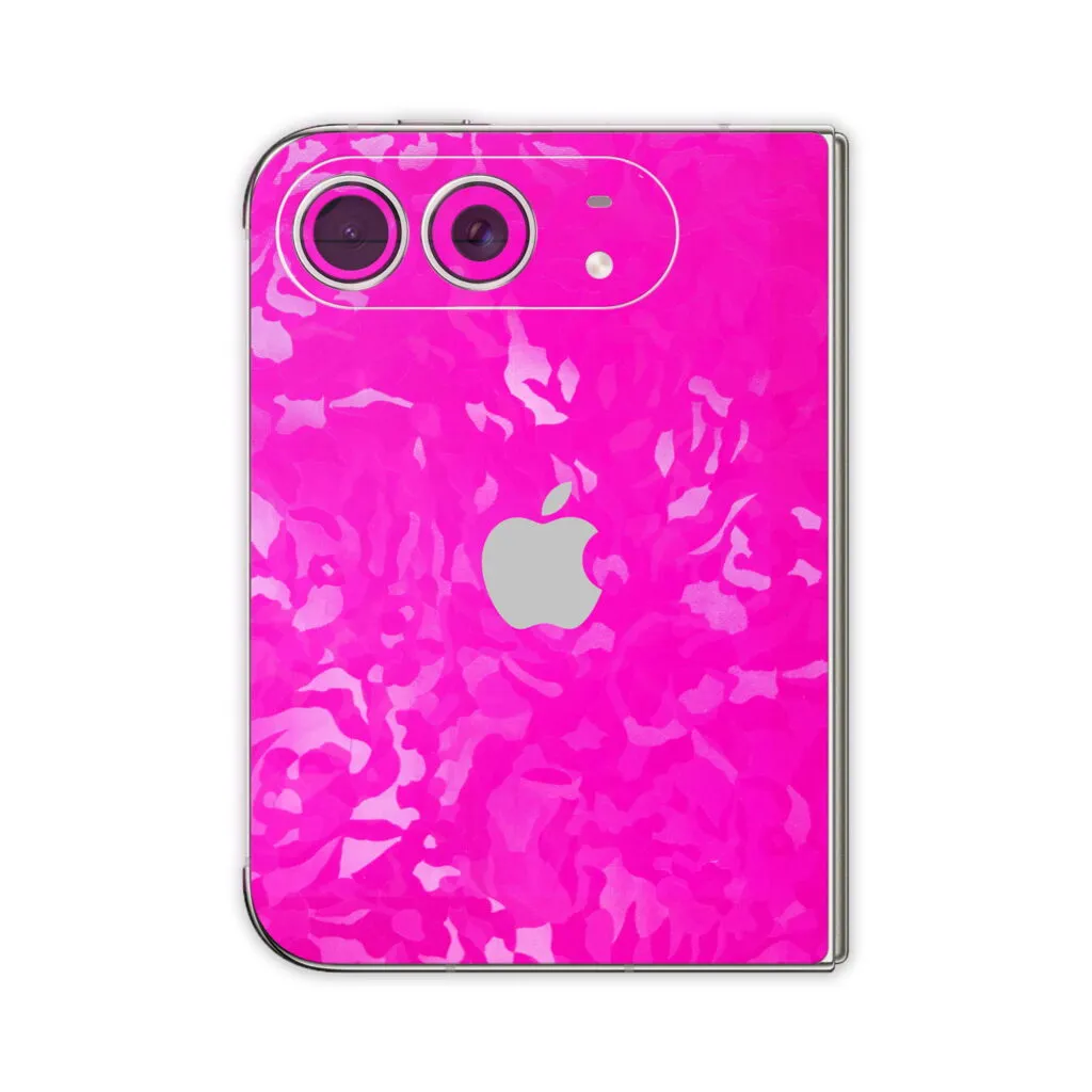 Hot Pink Camo iPhone Duo Skin Wrap