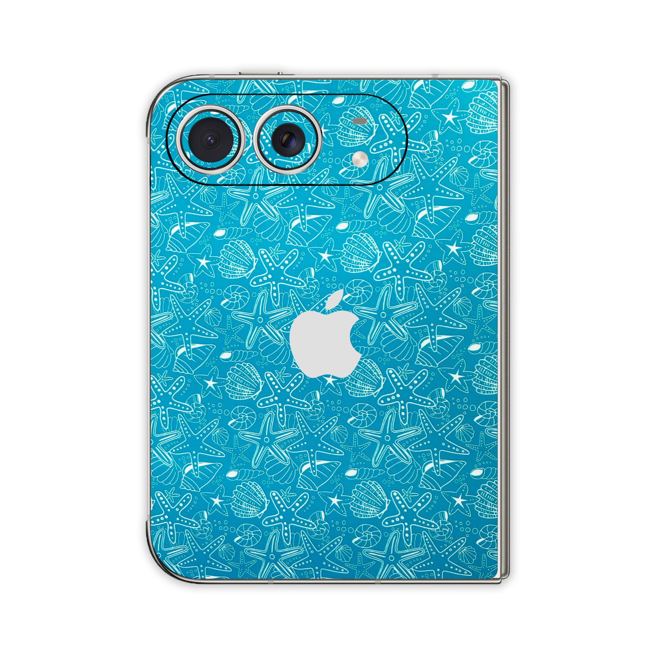 97 Ocean Breeze Seashell iPhone Duo Skin Wrap - Image 1